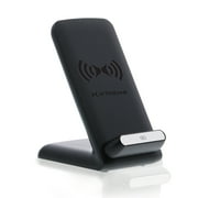 Xtreme Wireless Black Desktop Wireless Charger for Qi Enabled Mobiles, Vertical or Horizontal