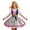Grey, variant on NordicNest Girls Style Skirt Bavarian Festival Traditional Apron Waistband Adjustable Toddler Kid Skirt for Girls Back to School