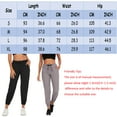 thumbnail image 2 of Women's Trousers Spandex Outdoor Joggers Hiking Pants Athletic Workout Casual Sweatpants, 2 of 9