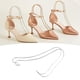 thumbnail image 4 of Zapateros ajustables para guardar zapatos de tacón alto en el armario. Plata, 4 of 9