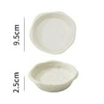 thumbnail image 2 of Ceramic Pinch Bowls, 3.5 Oz Small Bowls For Dipping - Cooking Prep & Charcuterie Board Bowls-White-Set of 6, 2 of 7