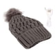 thumbnail image 2 of Gorro Calefactor Electrónico, Gorro Eléctrico Gris Térmico De Punto Recargable Para Pescar, 2 of 7
