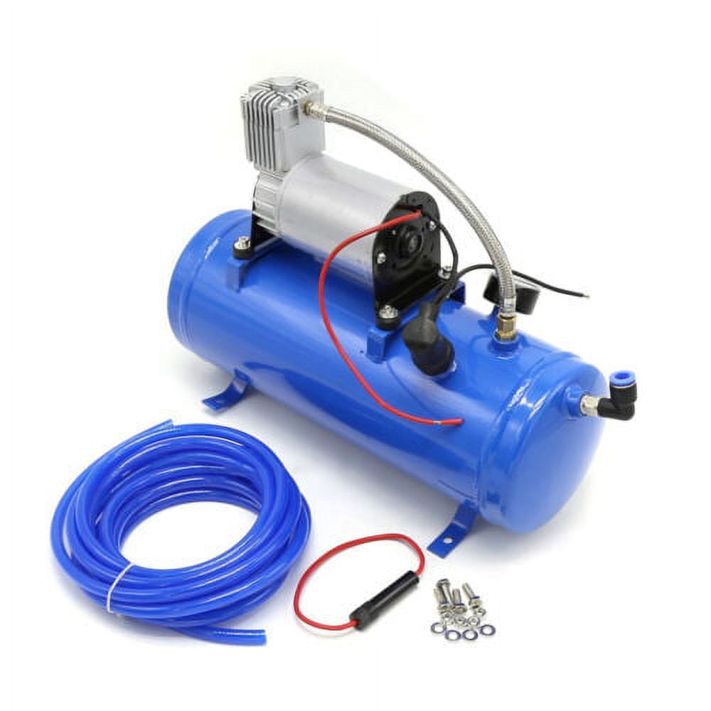 Renviery Blue 12V 150 PSI 1-Stage Oil-free Air Compressor 6L
