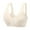 Beige bras, variant on Pimelu Bras for Women Wireless Bras Front Closure Bra for Women One-Piece Full Coverage Seamless Underwear Ladies Seniors Comfort Wireless Bralettes