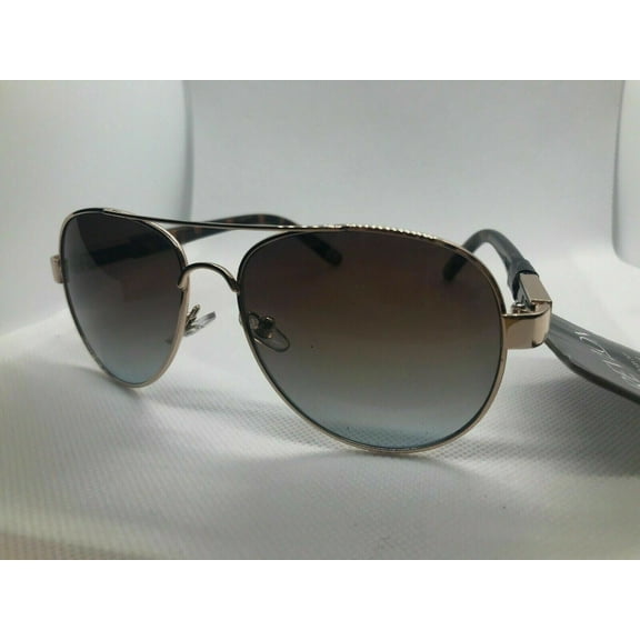 Revlon Aviator Style Gold Metal Frame Sunglasses