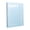 Blue, variant on 3 Ring Binder Folder, 1 inch Wide Spine Plastic Binders Cover, A4 Size Loose Leaf Notebook Shell, Document Organizer Folders with Elastic Band for Home Classroom Office Supplies