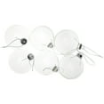thumbnail image 5 of Northlight Transparent Glass Christmas Ball Ornaments - 3.25" (80mm) - Clear - 6ct, 5 of 8