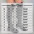 thumbnail image 3 of Hinvhai High Boots Lace up Flat Long Boot Winter Riding Boot Fashion Buckle Knee High Combat Boots Black 9.5(43), 3 of 8