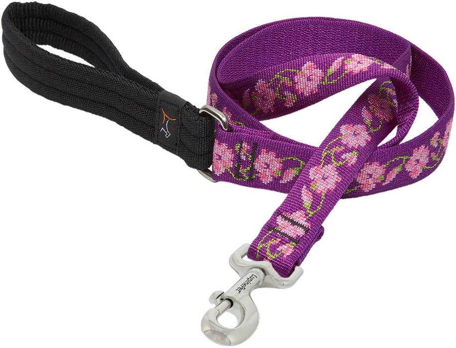 1in Rose Garden 6ft Dog Leash