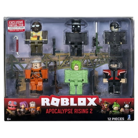 Roblox Action Collection - Apocalypse Rising 2 Six Figure Pack [Includes Exclusive Virtual Item]