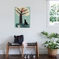 thumbnail image 3 of Art.com Dog and Squirrel Stretched Canvas Print Wall Art by Rocket 68, 24" x 32", 3 of 4