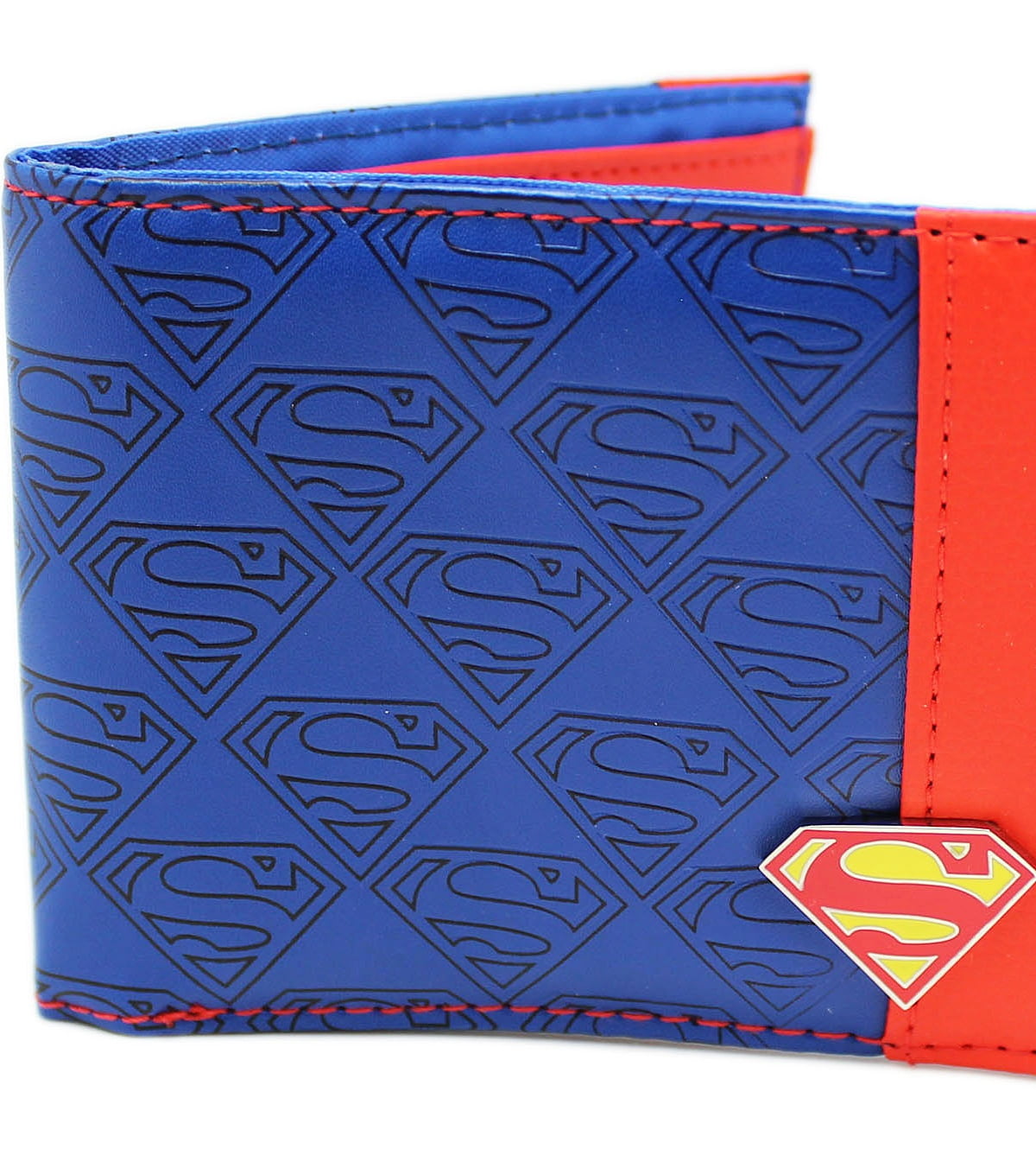 SUPERMAN Man of Steel Bi-Fold Wallet Billfold Free shipping