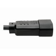 thumbnail image 6 of Tripp Lite Model P004-005-13A 5 ft. Black 16AWG SJT, 13A, 100-250V IEC-320-C14 to IEC-320-C13 Power Cord Male to Female, 6 of 8