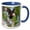 Blue/White, variant on 3drose, Crested Caracara Bird, Hidalgo County, S. Texas - Na02 Ldi0005 - Larry Ditto, 11oz Magic Transforming Mug