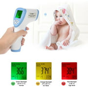 Infrared Forehead Thermometer, Digital Laser Infrared Forehead Thermometer For Infants & Adults, With LCD Display, Instant Accurate Reading Ear Thermometer, CE Certification, Excluding Battery