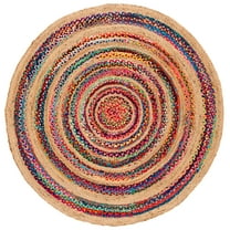 SAFAVIEH Natural Fiber NFB301U Pink / Natural Rug