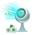 thumbnail image 6 of HOZVOMI Desktop Turbo Fan with USB Charging Wall Mounted Fan Portable Outdoor and Desktop Use Quiet 3 Speed Fan with 90 Degree Rotation, 6 of 7