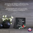 thumbnail image 2 of LifeSong Milestones Memorial Black Shadow Box Urns for Cremation Ashes - In Memory Of Nana, 2 of 7