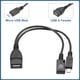 thumbnail image 3 of Uxcell 4 Pcs Adaptador Micro USB a USB Adaptador Micro USB a Hembra Negro, 3 of 6