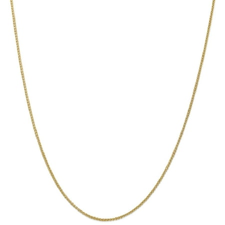 14k Gold Fill Necklace - ICE CARATS 14kt Yellow Gold 1.55 Mm Link Wheat Chain Necklace 20 Inch Pendant Charm Spiga Fine Jewelry Ideal Gifts For Women Gift Set From Heart