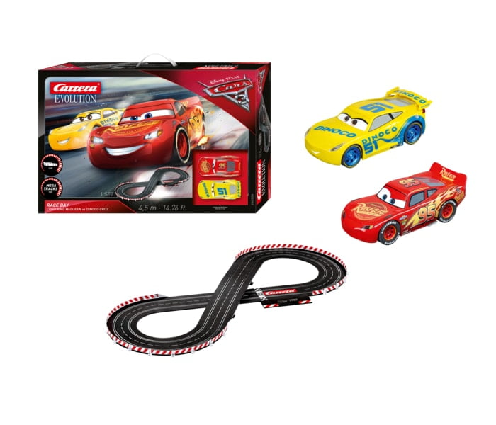 lightning mcqueen slot car set