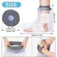 thumbnail image 5 of EcoNesxp Waterproof foot covers with smart technology for showering, 5 of 5