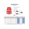 thumbnail image 4 of Gvmfive Women Christmas Tops Elk Snowflake Pullover Sweater Long Sleeve Knit Jumper Blouse, 4 of 4