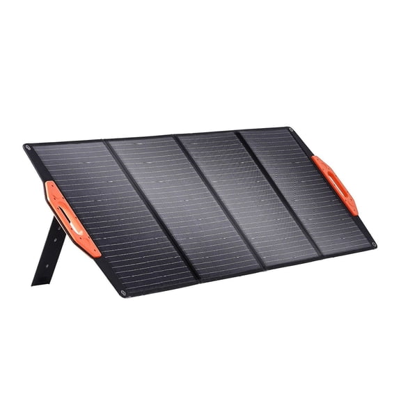 120W Foldable Solar Panel, Monocrystalline ETFE Solar Charger with USB-C, QC3.0, DC 18V, IP67 Waterproof for Camping, Hiking, RV, Off-Grid Power