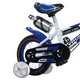 thumbnail image 5 of Bicicleta Infantil Lumax Rodada 14 con Llantas Entrenadoras Canasto azul Mediano, 5 of 5
