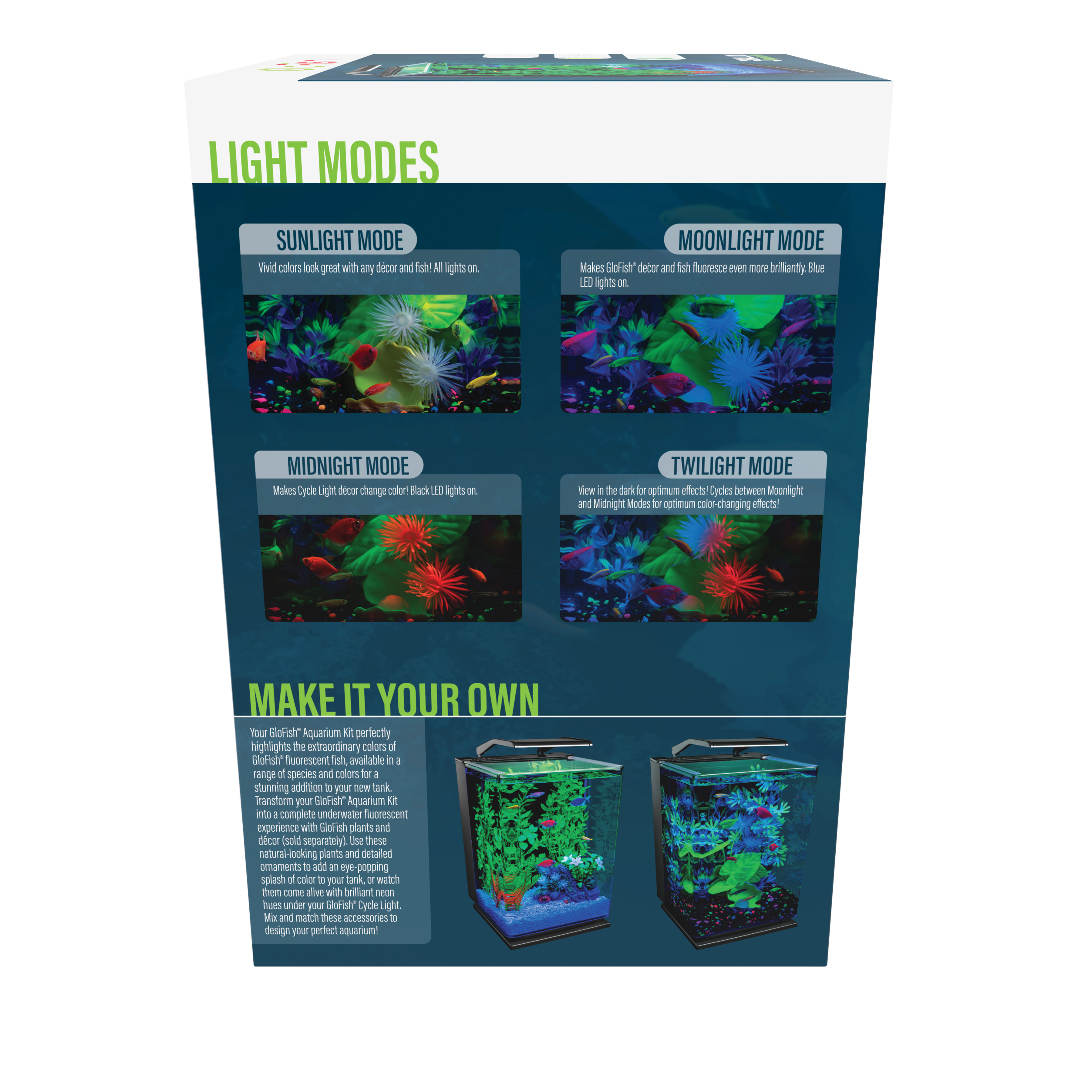 GloFish 5 Gallon Desktop Aquarium Kit with LED Light photo 4