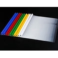 thumbnail image 2 of FloreceBien Cubiertas transparentes para informes con barra deslizante de 14 mm de color sólido (18C, capacidad para 100 hojas), carpeta organizadora de carpetas de archivos de presentación de, 2 of 5