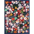 thumbnail image 2 of Juego de 100 abalorios navideños de resina Kalolary para bricolaje, 2 of 7