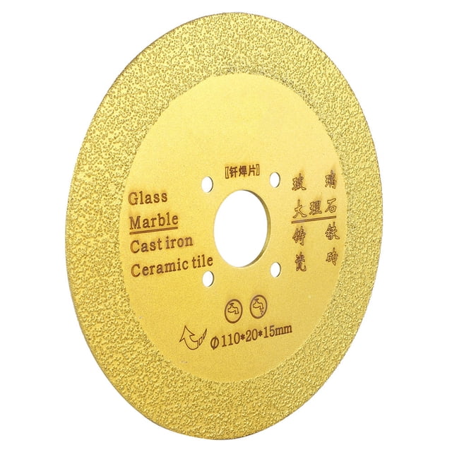 Disco de corte de diamante Bling Bling 110 mm para piedras vidrio cerámica