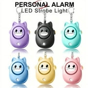 Personal Safe Alarm for Women Protection Keychain Safety Sound Siren 130dB with Strobe Light LED Flashlight Emergency Security for Elderly Men