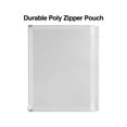 thumbnail image 3 of Staples Poly Zipper Pouch 3-Hole Punched Clear (26190) 862437, 3 of 8
