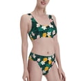 thumbnail image 4 of High Waisted Bikini Sets For Women, Tropical Fruit B Swimsuits Tummy Control, Two Pieces Bathing Suit, 4 of 8