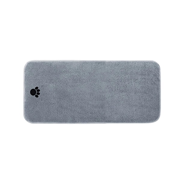 Toallas de Baño Grandes Toalla de Baño de Mascotas 50x100cm Microfibra Azul Super Absorbente, Toallas de Baño de Microfibra Corales de Lana de Gatos de Perro Secando Paño de Cuidado Seco Rápido