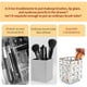 thumbnail image 5 of Para Brochas De Almacenamiento De Maquillaje, Soporte Para Brochas De Maquillaje De Cristal, Organizador De Cosméticos Para El Hogar Y La Oficina Minnieouse HA046095-02, 5 of 6