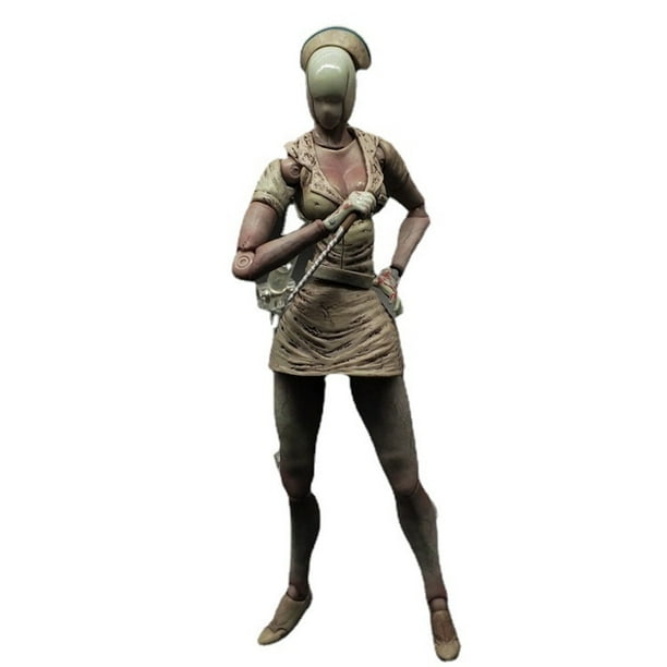 Figura de anime de peluche Silent Hill, enfermera sin rostro, 15 cm, PVC