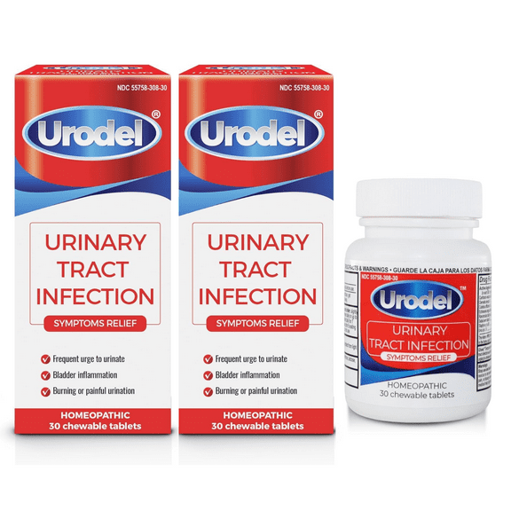 Urodel Comfort Support Formula – 30 Natural Chewable Tablets (2-Pack)