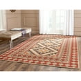 thumbnail image 5 of SAFAVIEH Veranda Magna Geometric Indoor/Outdoor Area Rug, Ivory/Blue, 3' x 3' Round, 5 of 5