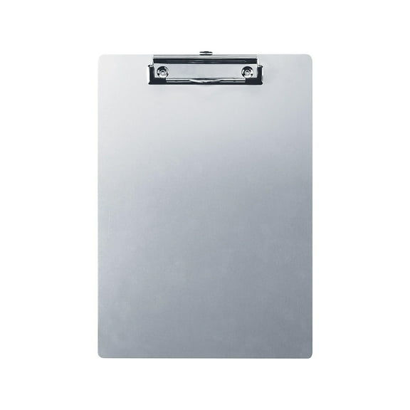 Officemate Aluminum Clipboard, Letter Size, w/Low Profile Clip (83211)