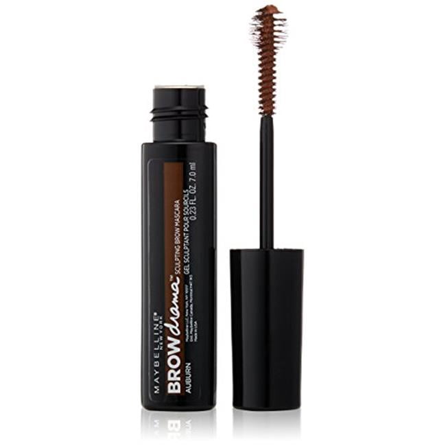 Maybelline New York Eyestudio Brow Drama Tinted Gel Mousse, Auburn, 0.