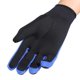 thumbnail image 2 of Guantes de buceo, 1 par, juego de 3 colores, guantes de neopreno para esnórquel, kayak, surf, deportes acuáticos (negro azul L) Artículos Deportivos Octpeak No, 2 of 5