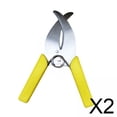 thumbnail image 1 of Tijeras para anillar,Tijeras para cortar de aro con mango amarillo,Tijeras para pelar anillos de árboles frutales,pelador de mano,Herramienta de corte para anillar plantas Herramienta, 1 of 8
