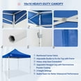 thumbnail image 4 of EAGLE PEAK 10' x 10' Pop-up and Instant Outdoor Commercial Canopy Tent,Blue, 4 of 8