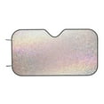 thumbnail image 7 of Goofa Glitter Light Pearl Printed Car Windshield Sunshade,Foldable Reflective Sun Visor,UV Protection Heat Blocker Sunshade,Car Cooling Accessory-Small, 7 of 7