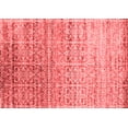 thumbnail image 1 of Ahgly Company Indoor Rectangle Abstract Red Contemporary Area Rugs, 6' x 9', 1 of 4