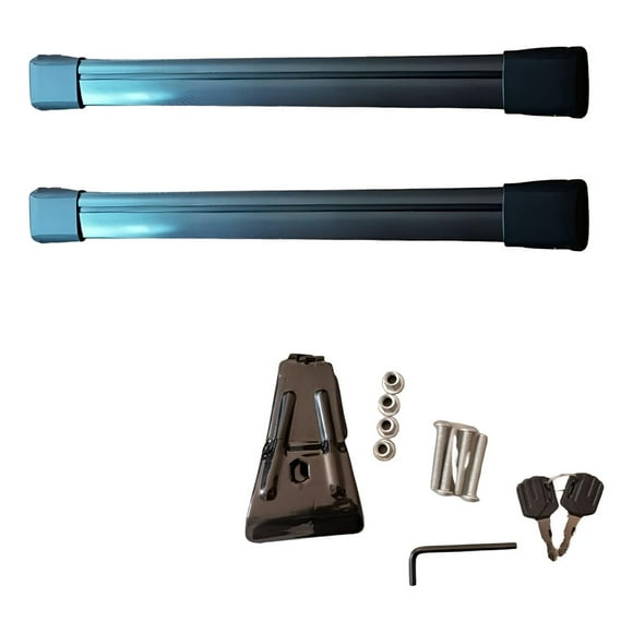 Barras Porta Equipaje Autos American World Tipo Fibra De Carbono 86cm Negro