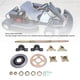 thumbnail image 4 of Conjunto del Eje Trasero ATV, Kit de Eje Trasero de Kart 428- 37t Go Kart Con Base para Triciclos de Deriva, 4 of 7